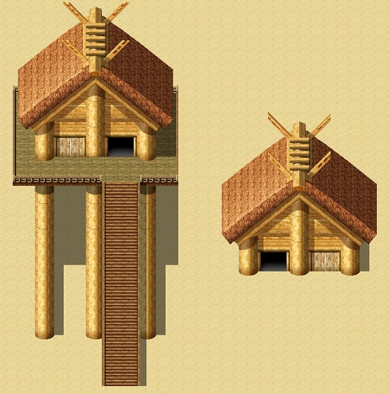 2DRPG風 弥生時代 マップチップ