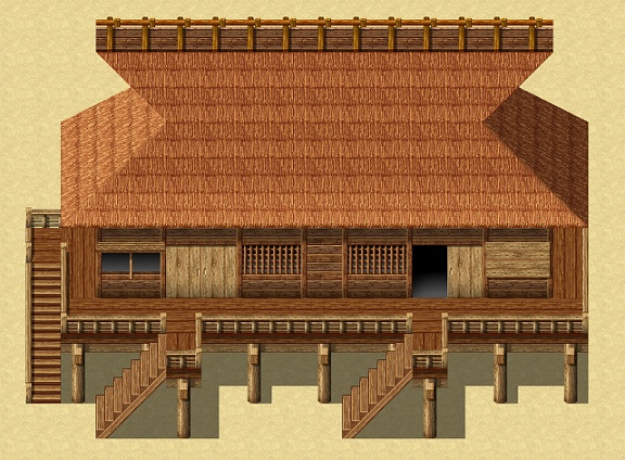 2DRPG風 弥生時代 マップチップ