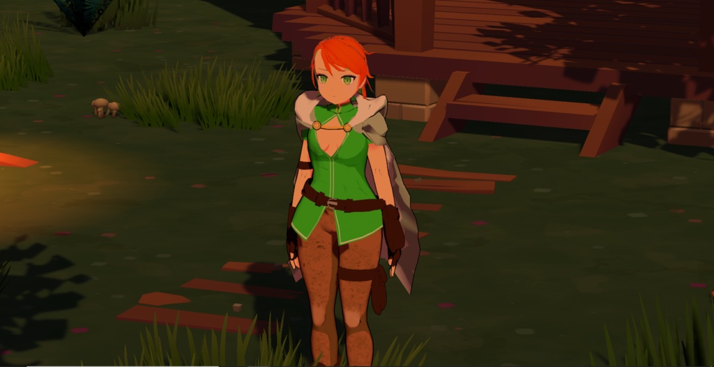 Forest Scout Girl | VRM VTuber Model