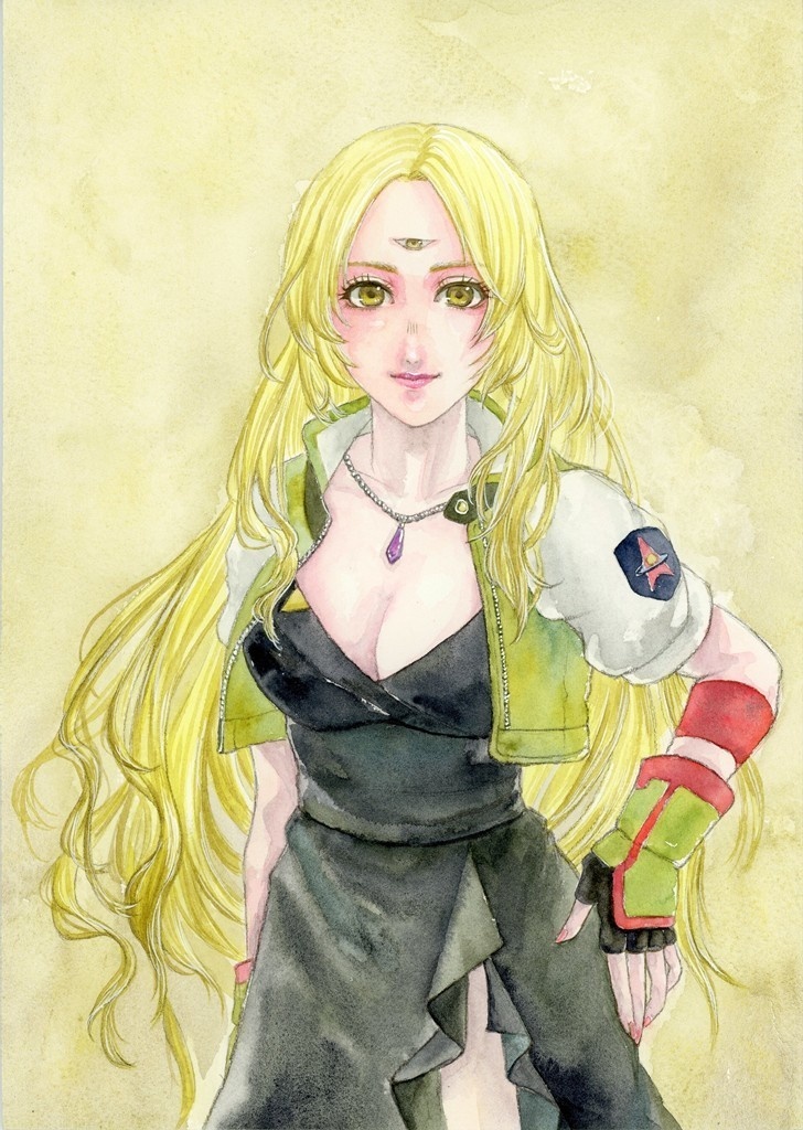 スターオーシャン2肖像画風イラスト