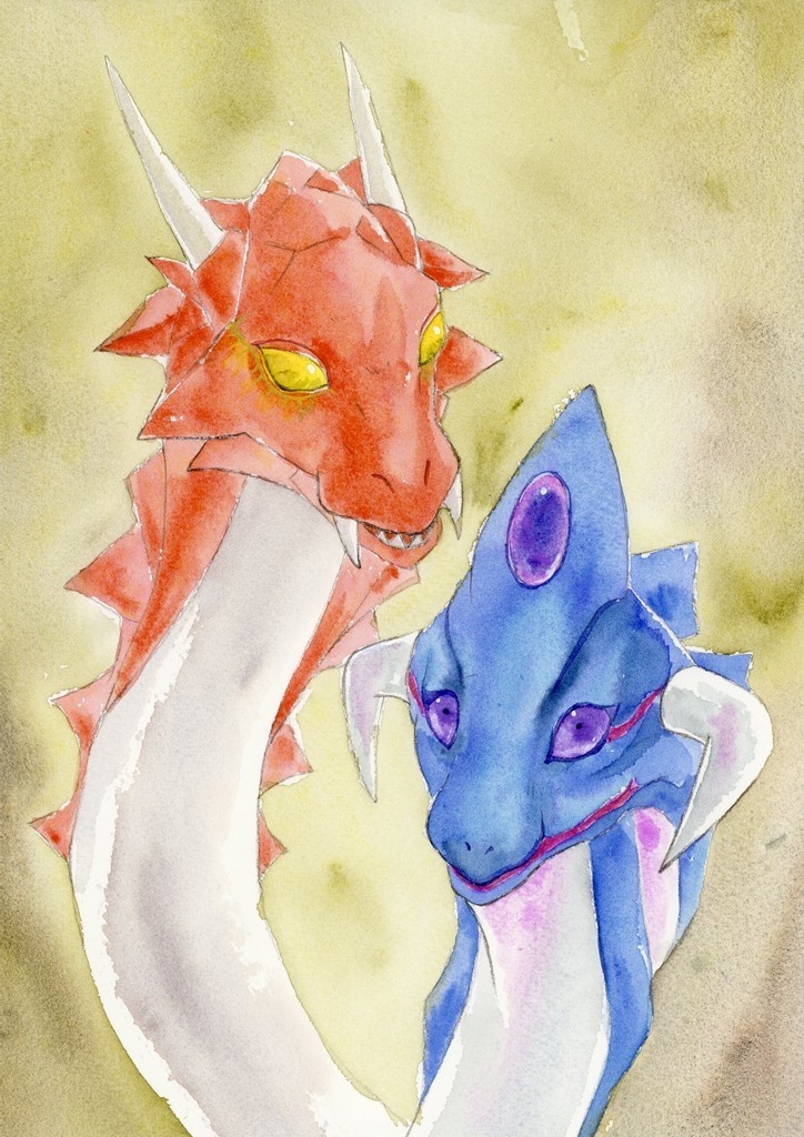 スターオーシャン2肖像画風イラスト