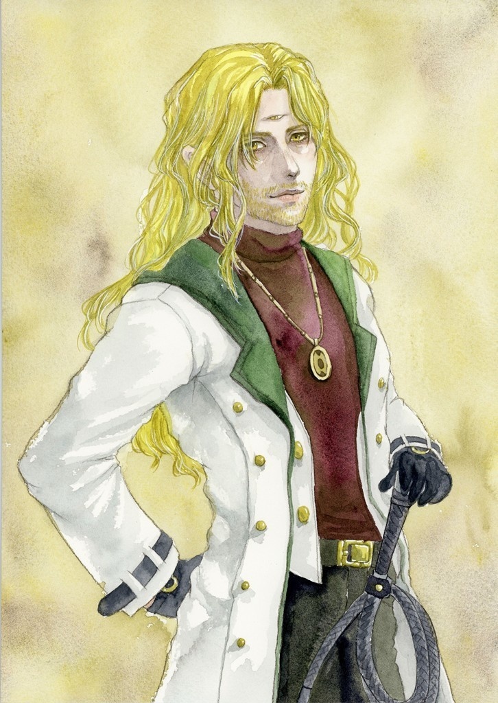 スターオーシャン2肖像画風イラスト