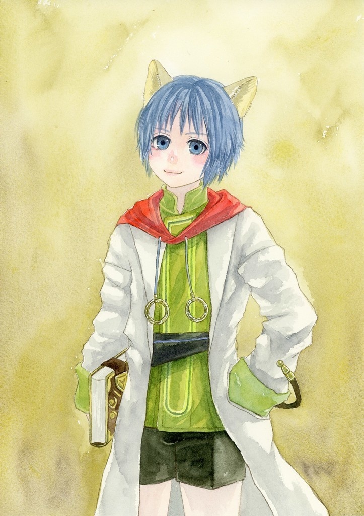 スターオーシャン2肖像画風イラスト