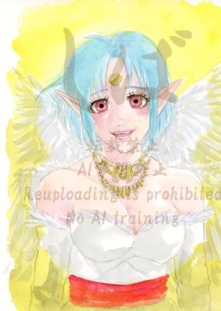 十賢者/B5イラスト(水彩原画)