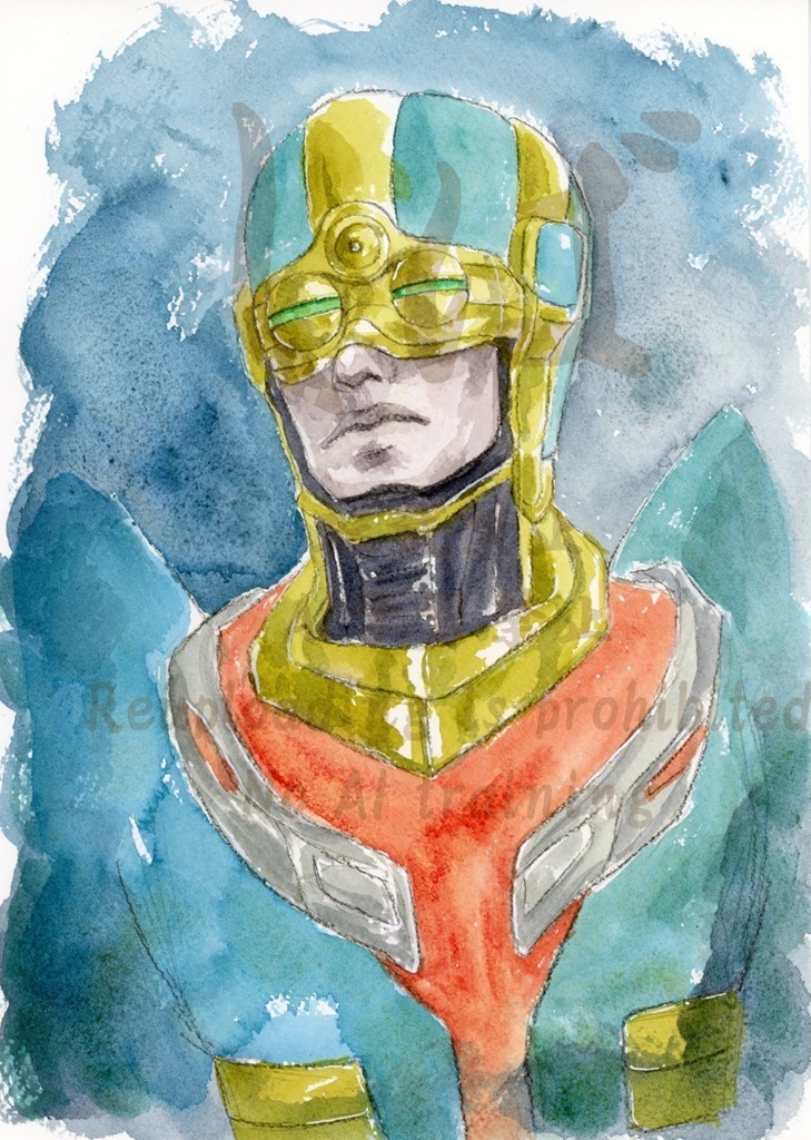 十賢者/B5イラスト(水彩原画)