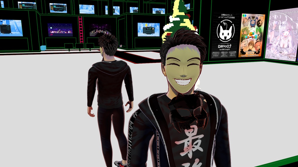 黒猫の大将【VRChat / VRM / FBX / Blender】