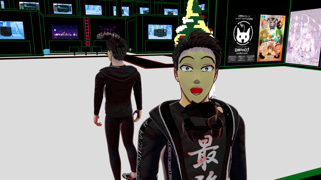 黒猫の大将【VRChat / VRM / FBX / Blender】