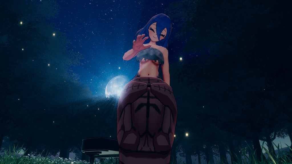 ラミア-VRChat対応モデル-