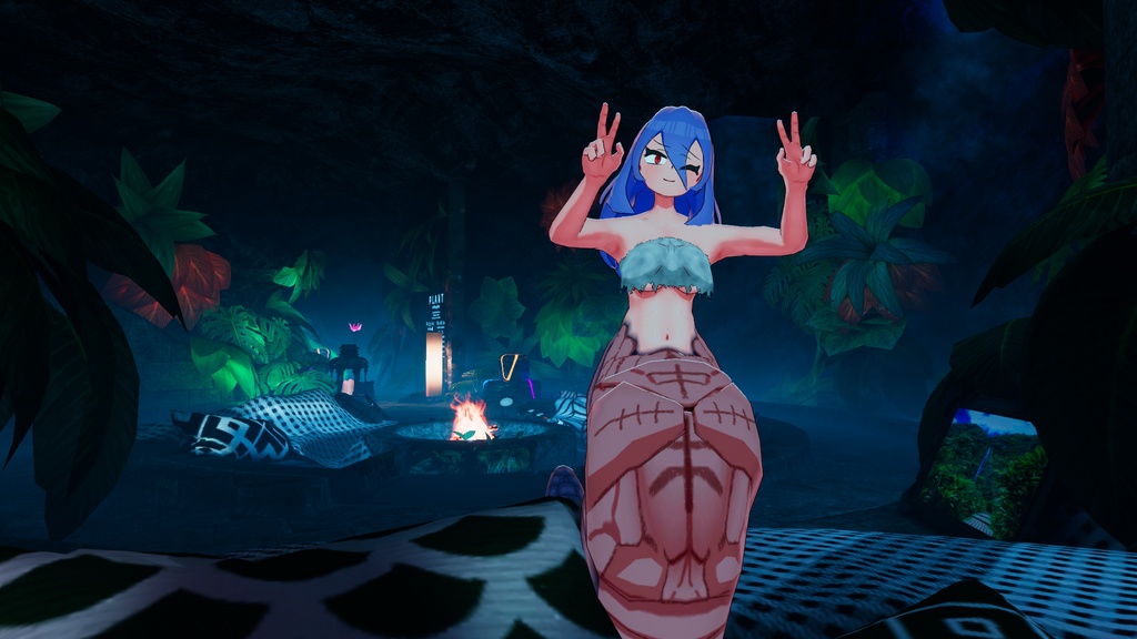 ラミア-VRChat対応モデル-