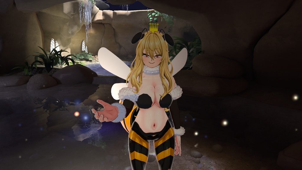 クイーンビー-VRChat対応モデル