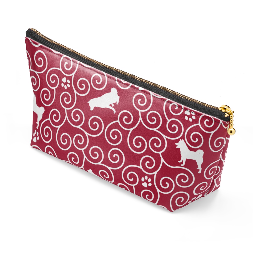 ポーチ 唐草柴犬 こてつ日誌 Booth