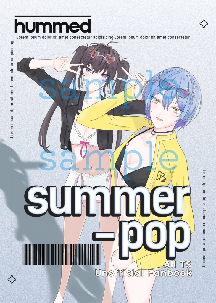 【つえーイラスト本】summerpop!!【TS・女体化】
