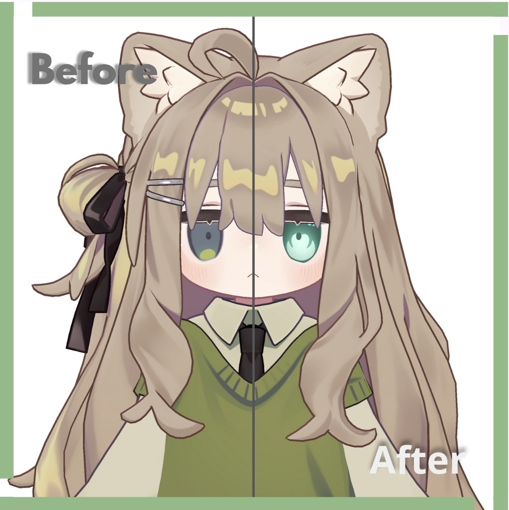 Simple eye texture 【キプフェル対応】