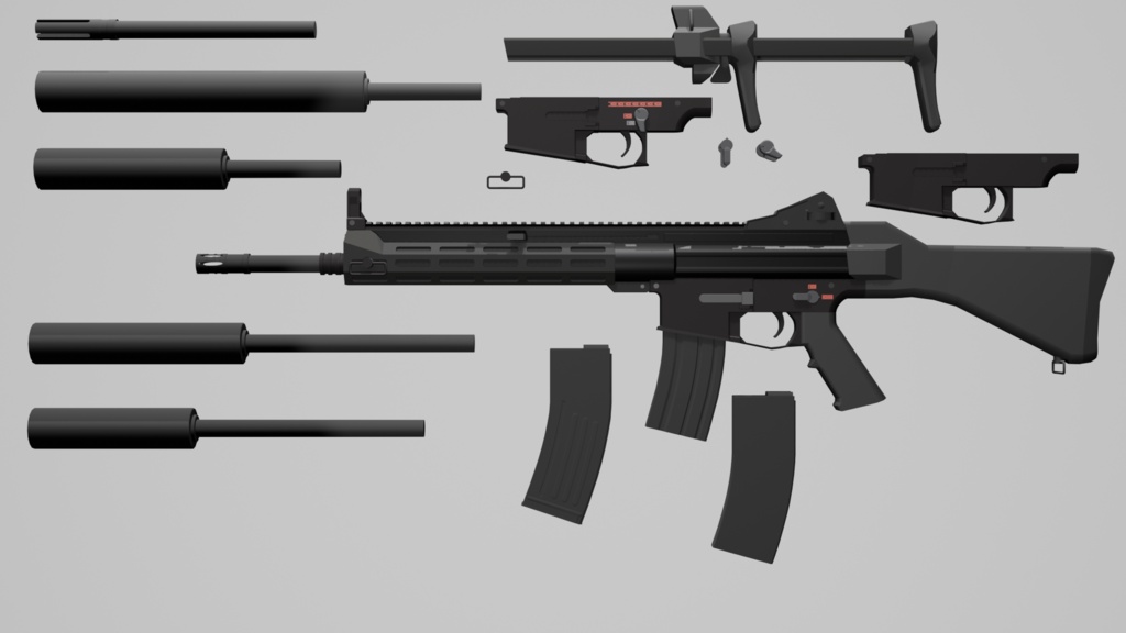 H&K HK33 CETME L 風 アサルトライフル StG33「A&G&P」