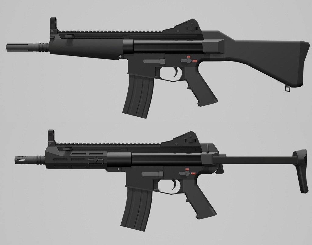 H&K HK53風アサルトライフル StG53「A」