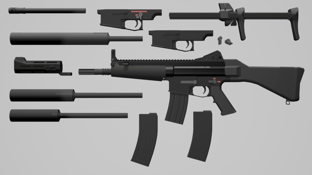 H&K HK53風アサルトライフル StG53「A&G&P」