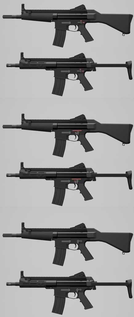 H&K HK53風アサルトライフル StG53「A&G&P」