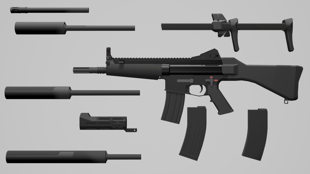 H&K HK53風アサルトライフル StG53「A」