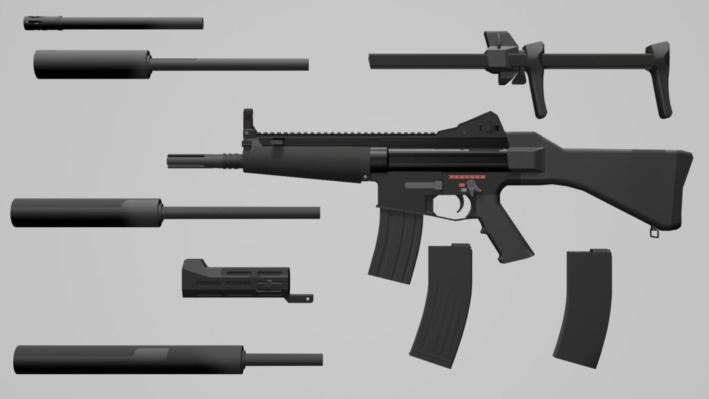 H&K HK53風アサルトライフル StG53「G」