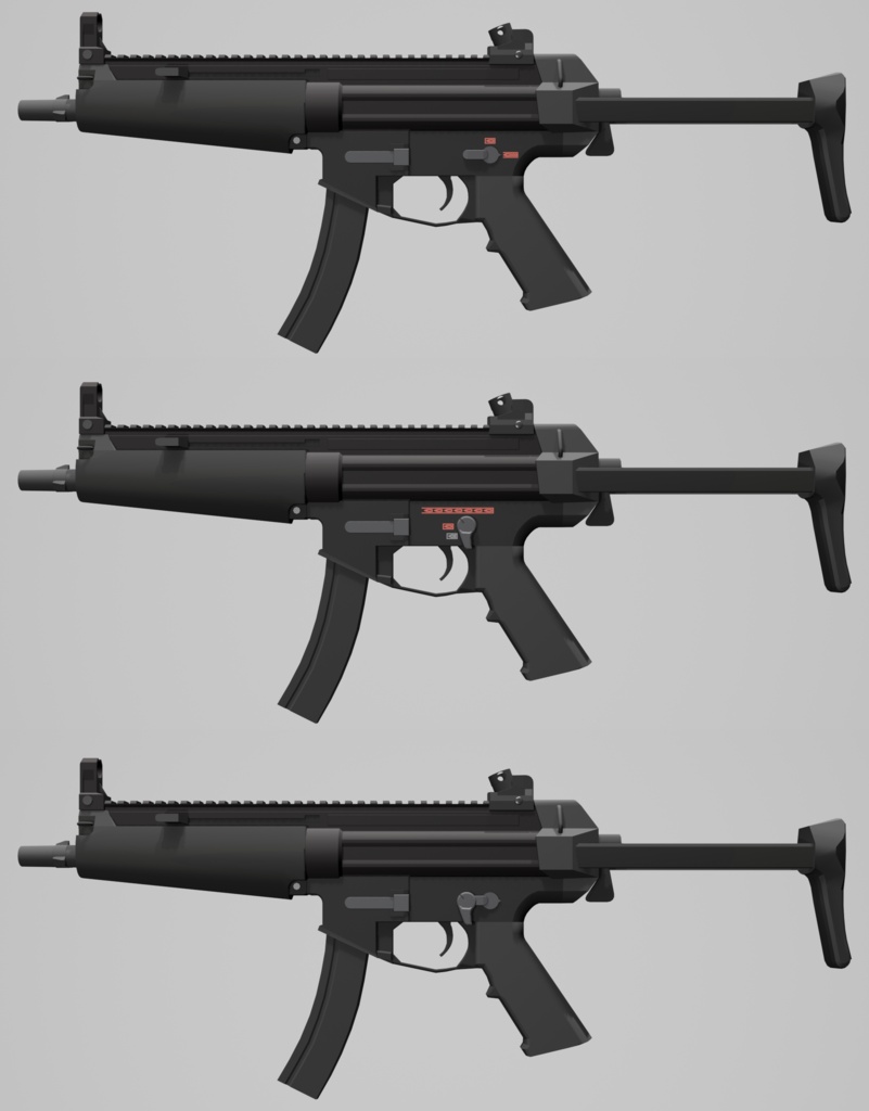 H&K MP5風サブマシンガン SMG5 「A&G&P」