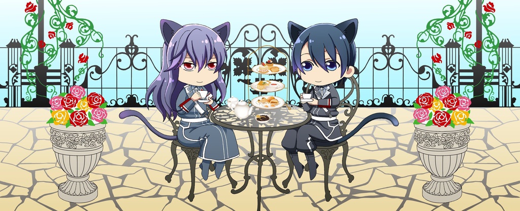 千京お茶会マグカップ