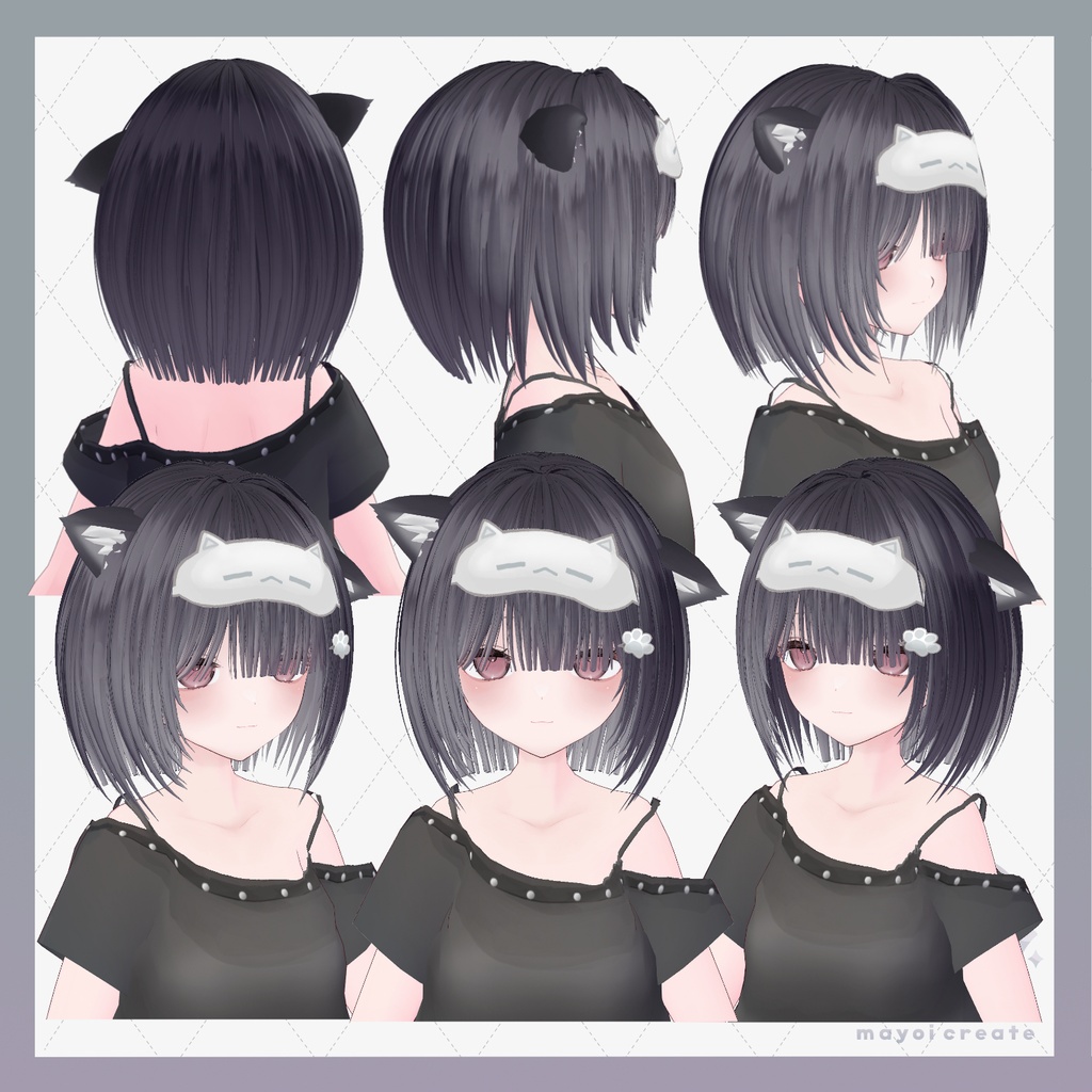 【オリジナルVRoid3D】shinon【販売記念セール中〜8/22】