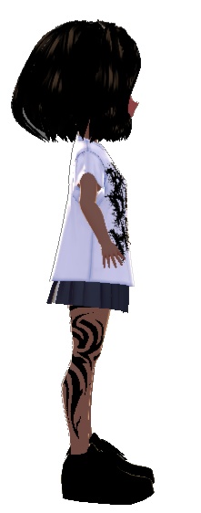 TRIBAL TATTOO TEXTURE FOR VTUBER SKIN