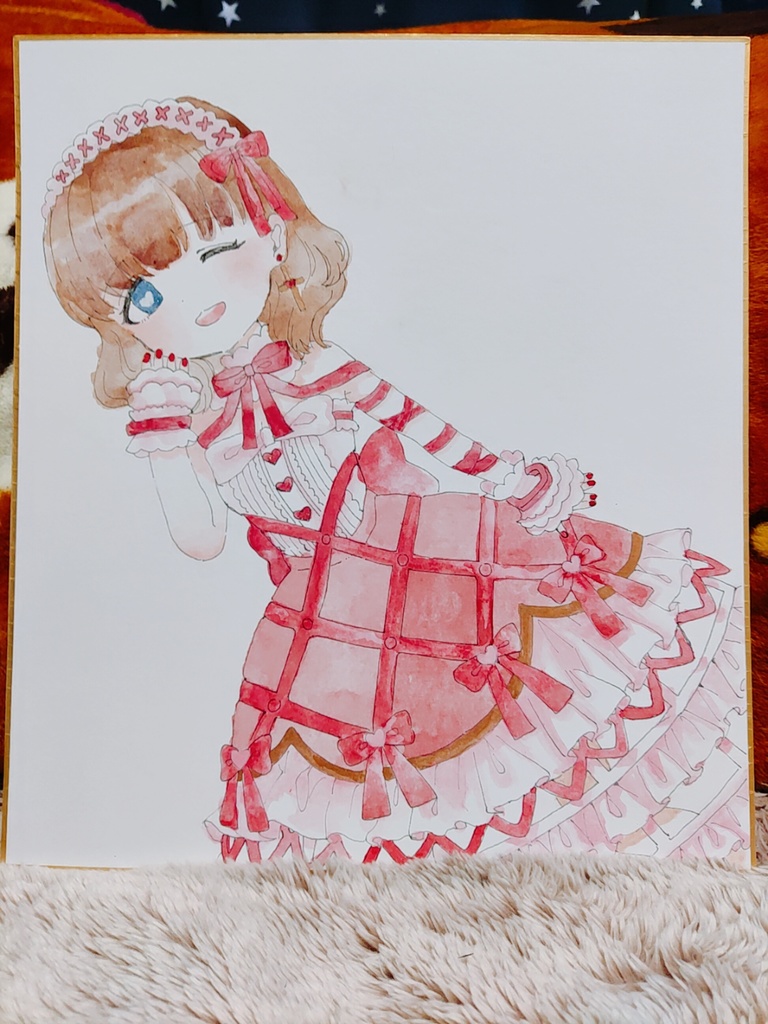 まゆちゃん色紙【大】