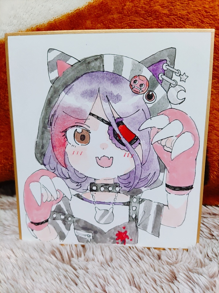 美玲ちゃん色紙①【小】