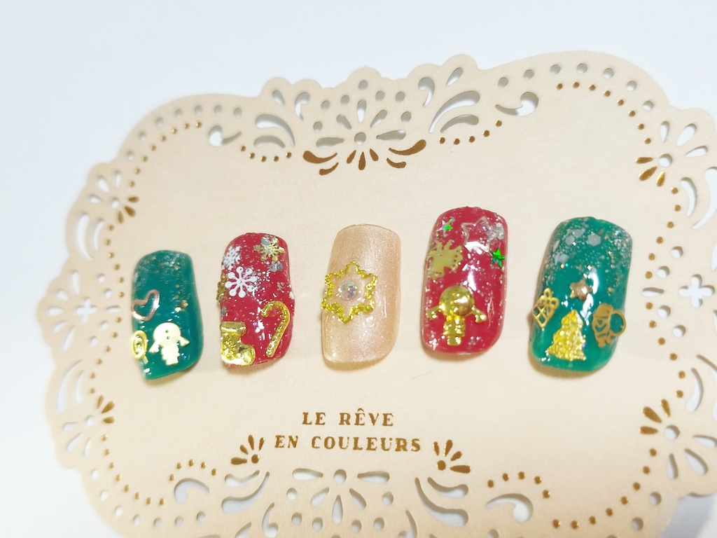 ★オーダーネイルチップ★クリスマスイメージ