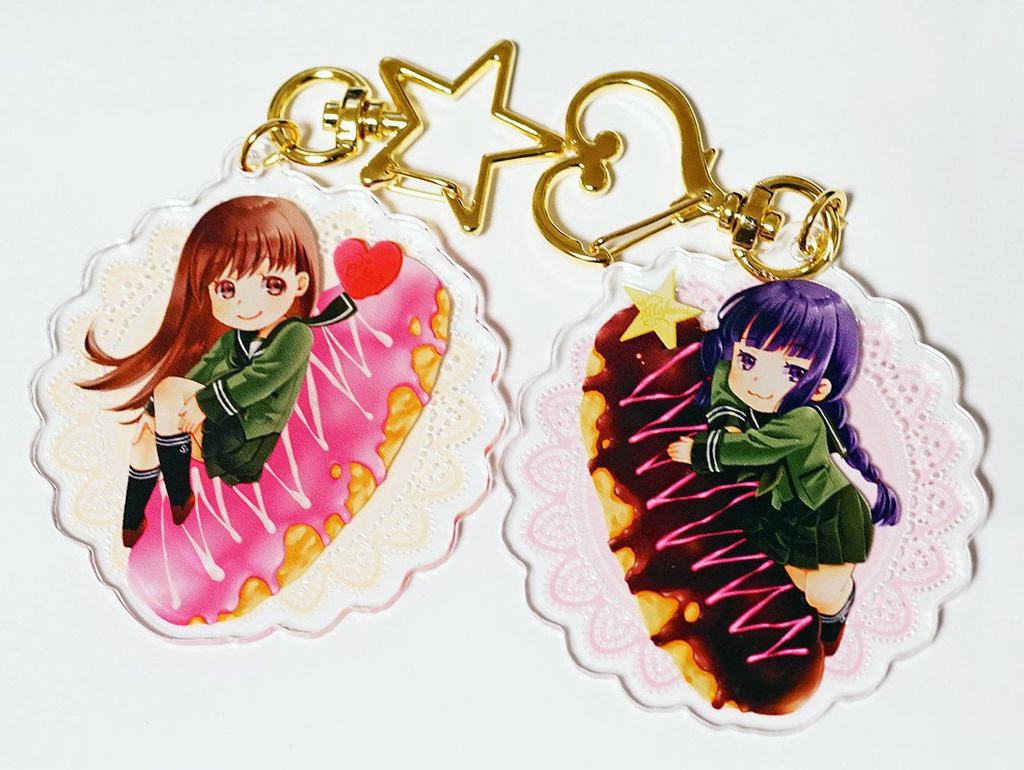 大井&北上 エクレアアクリルキーホルダー