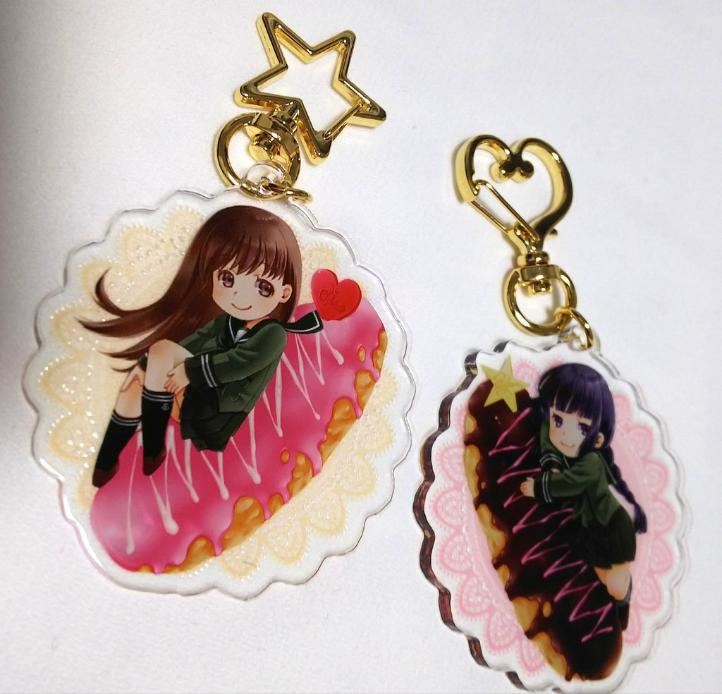 大井&北上 エクレアアクリルキーホルダー