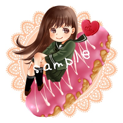 大井&北上 エクレアアクリルキーホルダー