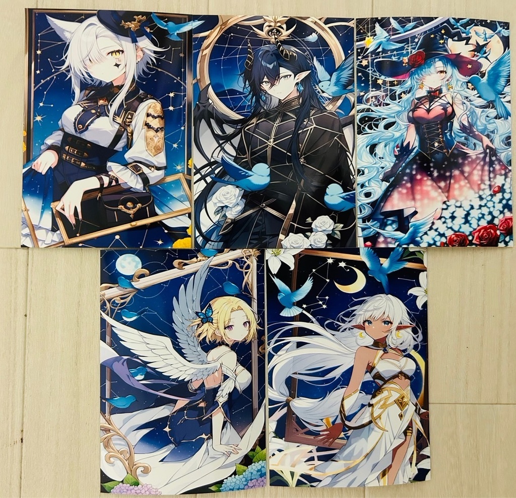 星座モチーフイラスト(AI)