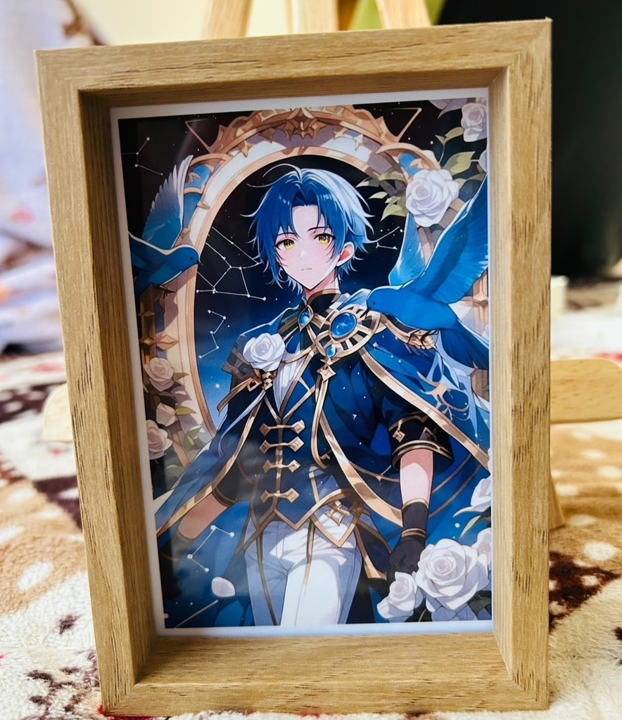 シグムンドとシグニューポストカード(AIイラスト)