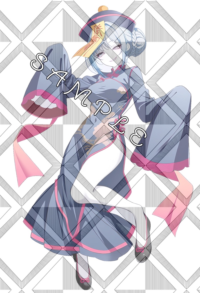 [立ち絵素材]キョンシー女性