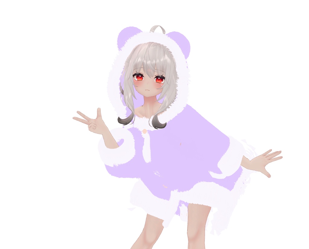 【MAYA 舞夜 用衣装】クマのぬいぐるみコート