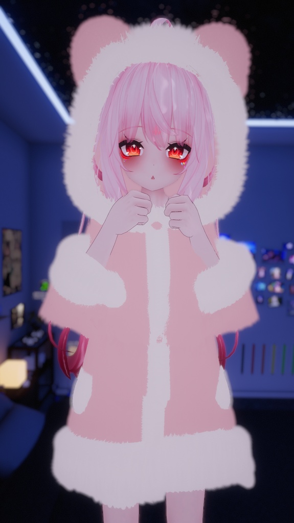 【MAYA 舞夜 用衣装】クマのぬいぐるみコート