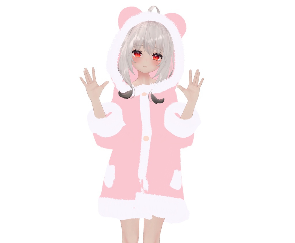 【MAYA 舞夜 用衣装】クマのぬいぐるみコート