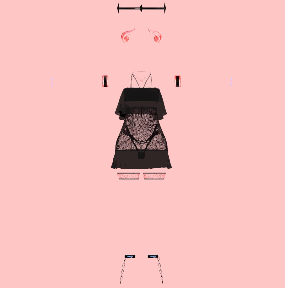 【MAYA 舞夜 用衣装】実行服 処刑服 Execution outfit