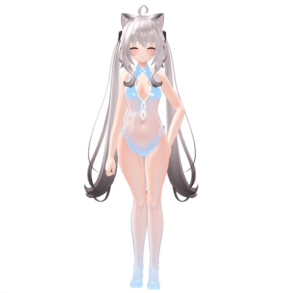 【MAYA 舞夜 用衣装】シースルー水着/Transparent swimsuit