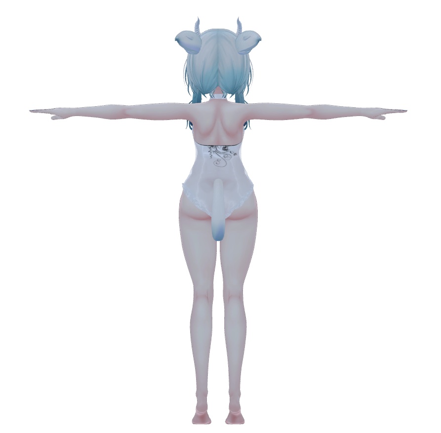 【梅雨TSUYU 用衣装】シースルー水着