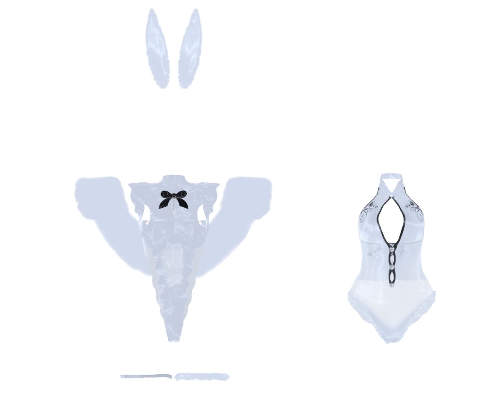 【フィオナ Fiona】用衣装 bunny & Swimsuit