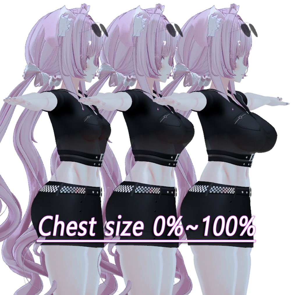 【セレスティア】用衣装 SELESTIA Transparent police uniform