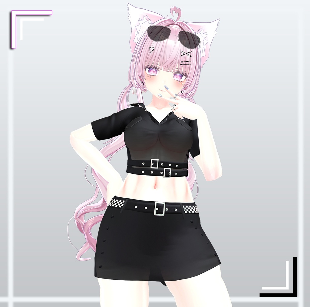 【セレスティア】用衣装 SELESTIA Transparent police uniform