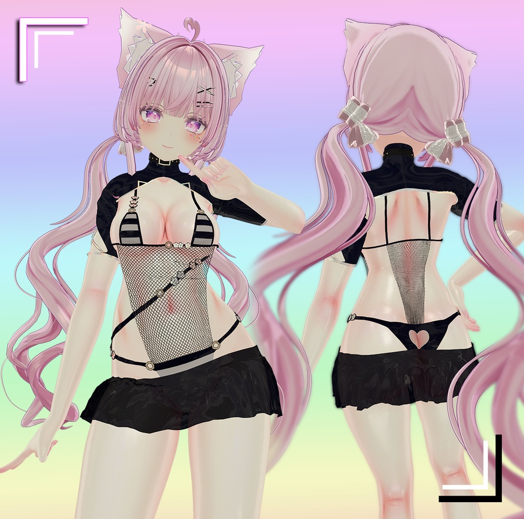 【セレスティア】用衣装 SELESTIA Sling mesh clothing