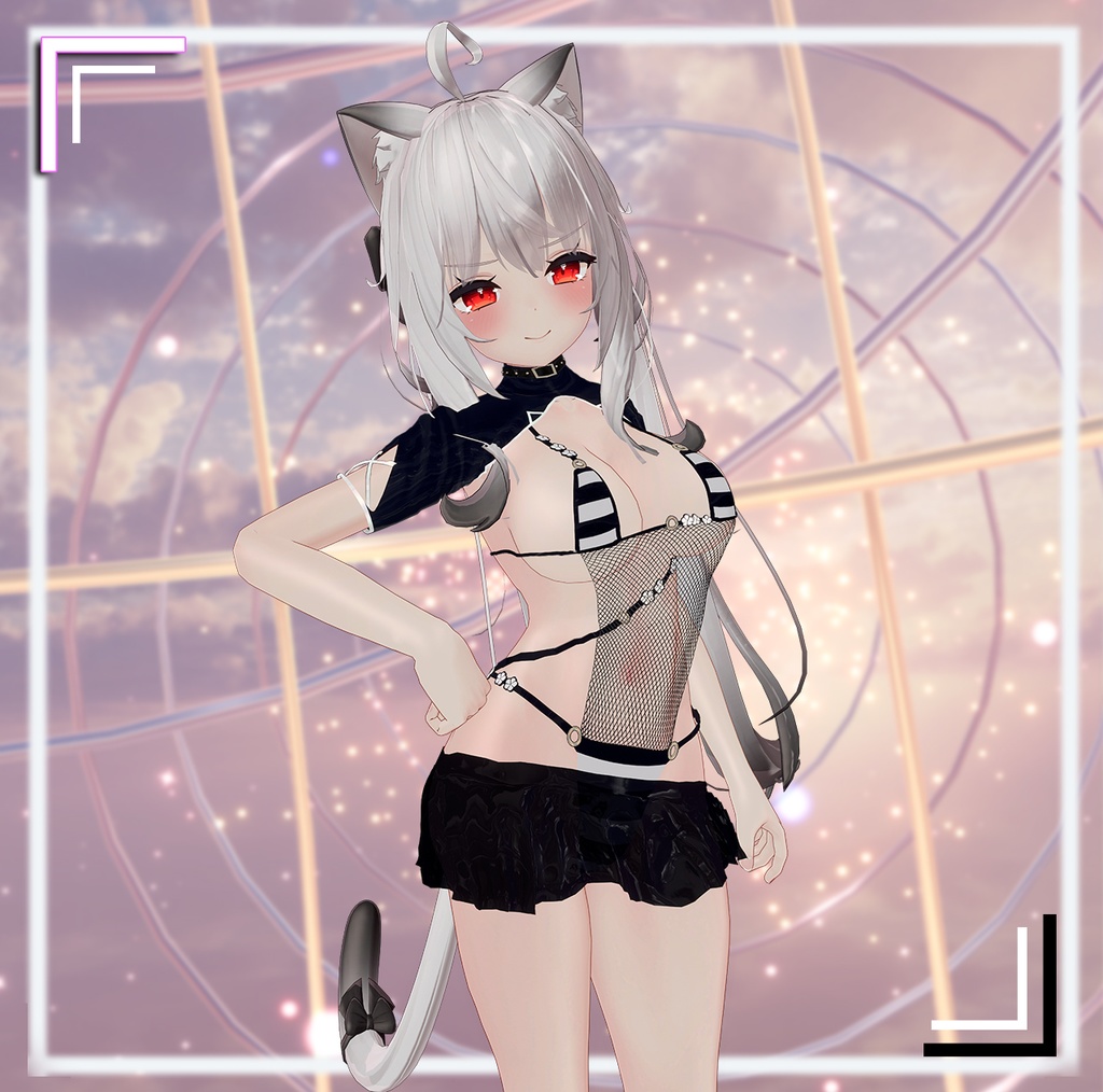 【MAYA 舞夜 用衣装】maya Sling mesh clothing