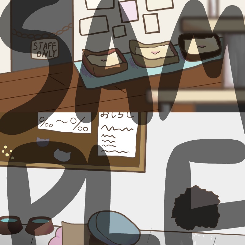 猫喫茶の重ね事件【マーダーミステリー】