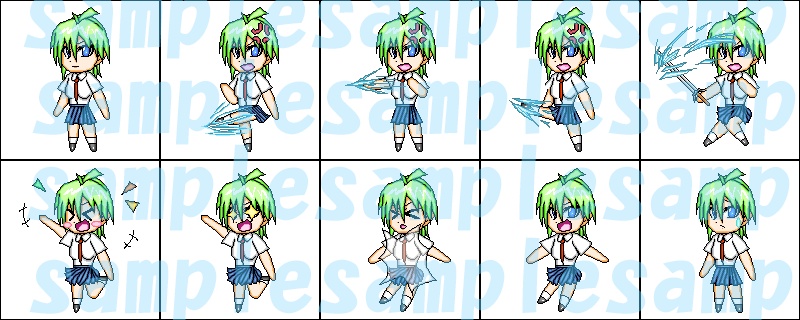 ドット絵キャラクターセット1