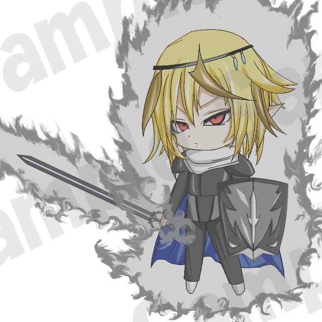 【画像素材】キャラクター:戦士1